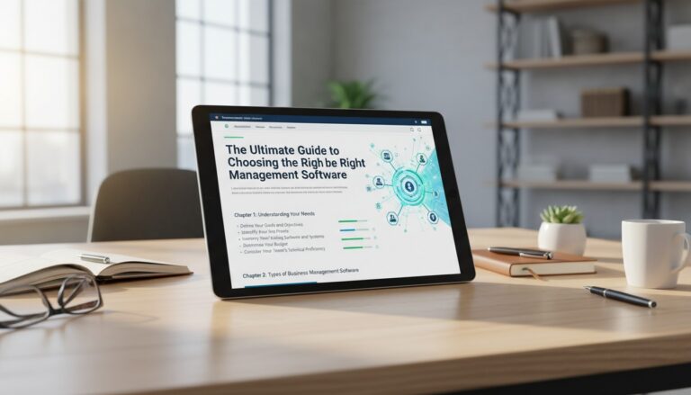 The Ultimate Guide to Choosing the Right Business Management Software